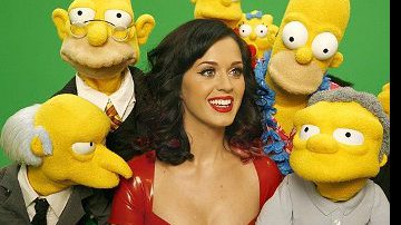 Imagem Katy Perry nos Simpsons