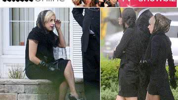 Imagem Lady Gaga de luto