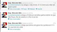 Imagem Marcelo Nilo faz apelo aos professores pelo Twitter