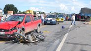Imagem Motociclista morre esmagado por carreta em Eunápolis