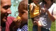 Imagem Bruno Gouveia chega ao velório do filho