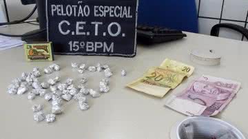 Imagem 'Pelado' é preso com 59 pedras de crack em Itabuna