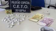Imagem 'Pelado' é preso com 59 pedras de crack em Itabuna