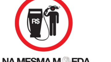 Imagem Vitória da Conquista protesta "Na mesma moeda"