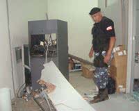 Imagem Bandidos destroem agência de banco em Licínio de Almeida