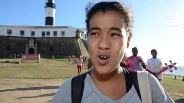 Imagem Homossexuais fazem protesto no Farol da Barra