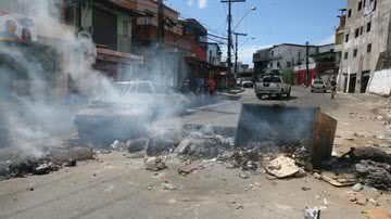 Imagem Moradores fazem manifestação em São Marcos