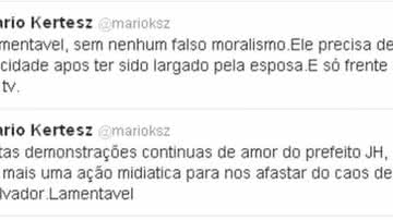 Imagem Mário Kertész volta a atacar João Henrique