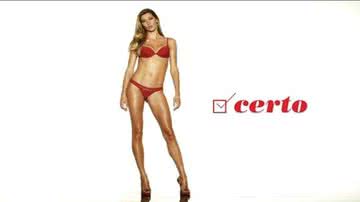 Imagem Comercial com Gisele Bündchen de lingerie pode sair do ar