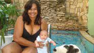 Imagem Filho de Solange Couto estreia como modelo