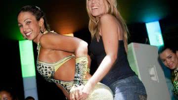 Imagem Valesca Popozuda e Bruna Surfistinha protagonizam cenas sensuais