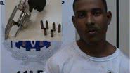 Imagem Preso assaltante que tentou roubar loja