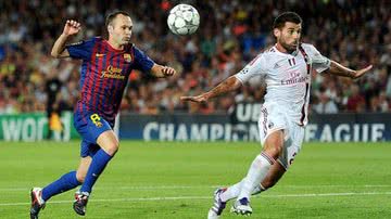 Imagem Barcelona e Milan vão se enfrentar na Liga dos Campeões