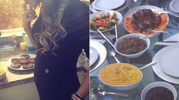 Imagem Claudia Leitte exibe dotes culinários em Los Angeles