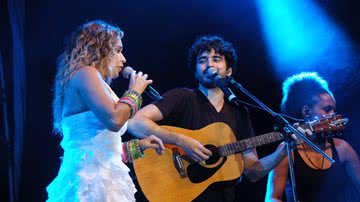 Imagem Daniela Mercury cantou na comemoração dos 50 anos da Eletrobrás 