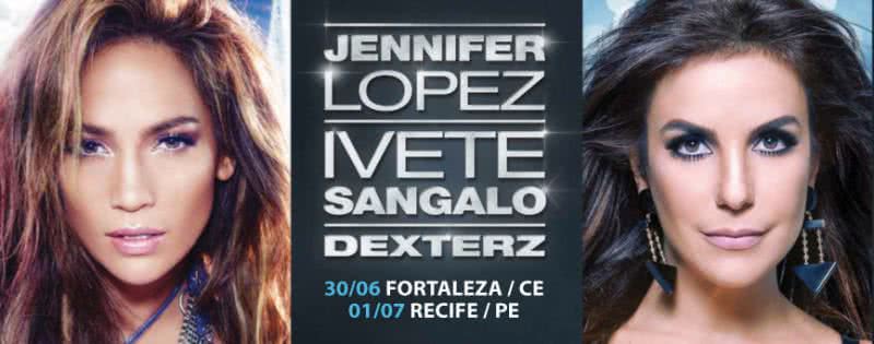 Imagem Ivete Sangalo e Jennifer Lopez se apresentam neste final de semana 