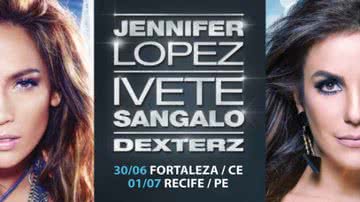 Imagem Ivete Sangalo e Jennifer Lopez se apresentam neste final de semana 