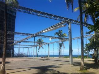 Imagem Bahia Othon Palace acaba com Área Verde onde são realizados eventos