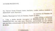 Imagem 'É difícil conviver no DEM', diz o prefeito de Feira de Santana