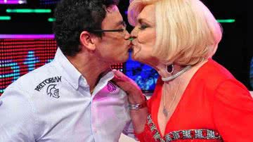 Imagem Hebe grava programa de Natal