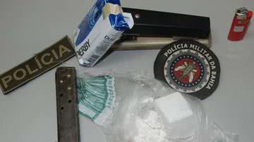 Imagem Garota é apreendida com cocaína e munição