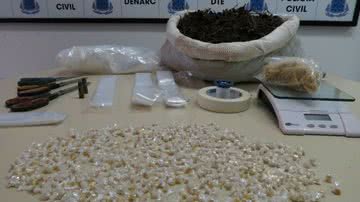 Imagem Denarc apreende mais de 6 kg de drogas
