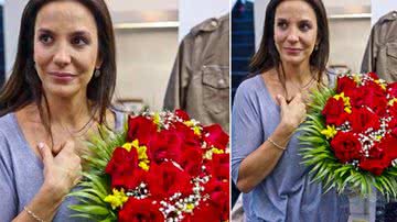 Imagem Ivete se emociona com o fim das gravações de minissérie global