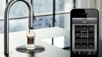 Imagem Máquina de café expesso é controlada por iPhone e iPad