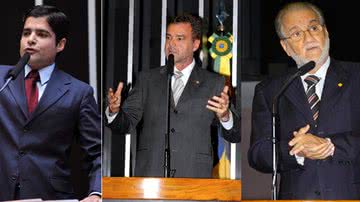 Imagem Deputados comemoram a aprovação dos três projetos na Câmara