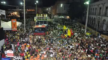 Imagem Pelourinho ferve com a saída do Olodum 