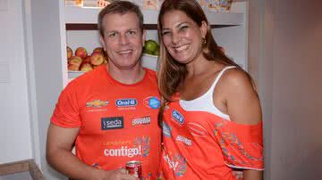Imagem Capitão Pita aproveita a folga no camarote Contigo