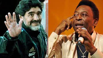 Imagem Maradona defende Messi e "detona" Pelé