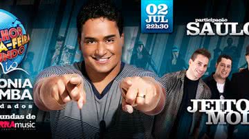 Imagem Xanddy recebe Jeito Moleque e Saulo Fernandes em show no Rio de Janeiro