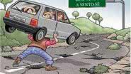 Imagem Estrada Sento-Sé/Sobradinho é esquecida e vira alvo de piada