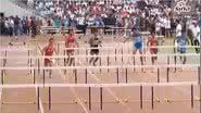 Imagem Chinês derruba tudo em corrida de obstáculos