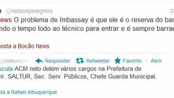 Imagem Deputado Nelson Pelegrino dispara contra ACM Neto e Imbassahy