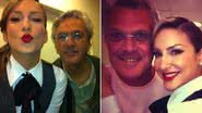 Imagem Claudia Leitte grava com Caetano e posta foto no Twitter
