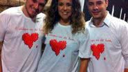 Imagem Ivete e Daniela ajudam a banda Jammil em campanha