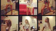 Imagem Claudia Leitte posa com Daniele Suzuki em bastidor do "The Voice"