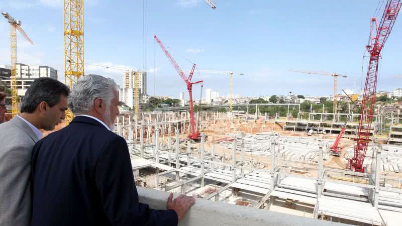Imagem Pode faltar dinheiro para concluir a Arena Fonte Nova