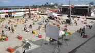 Imagem Bocão News na cobertura da Vaquejada em Serrinha