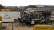 Imagem Ônibus da Prefeitura de Brumado é incendiado