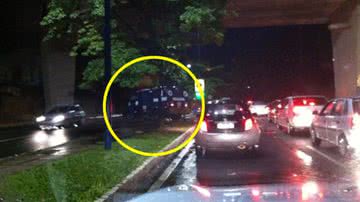 Imagem Flagrante: imprudência no trânsito