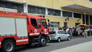 Imagem Incêndio no Instituto do Cacau no Comércio