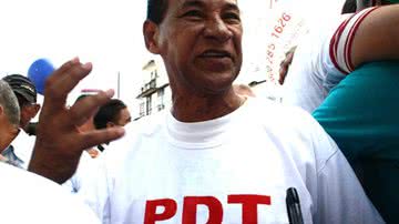 Imagem Alcindo da Anunciação vestiu camisa do PDT