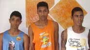 Imagem Trio preso após roubar em quatro cidades diferentes