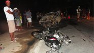 Imagem Carro explode após colisão em Feira de Santana