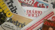 Imagem Do prelo ao computador, homenagem aos 200 anos da imprensa