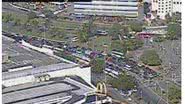 Imagem  Capotamento na BR 324 congestiona o trânsito