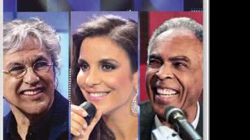 Imagem Especial Ivete, Gil e Caetano em dvd